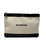 Pre-owned Canvas balenciaga-bags Balenciaga Vintage , White , Dames