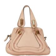 Pre-owned Leather shoulder-bags Chloé Pre-owned , Beige , Dames