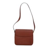 Pre-owned Leather louis-vuitton-bags Louis Vuitton Vintage , Brown , D...