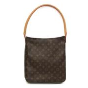 Pre-owned Fabric louis-vuitton-bags Louis Vuitton Vintage , Brown , Da...