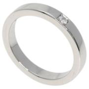 Pre-owned Platinum rings Bvlgari Vintage , White , Dames