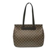 Pre-owned Canvas louis-vuitton-bags Louis Vuitton Vintage , Brown , Da...