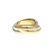 Pre-owned White Gold rings Cartier Vintage , Yellow , Dames