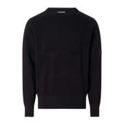 Milano Stitch Comfort Sweater Calvin Klein , Black , Heren