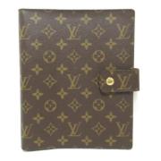 Pre-owned Canvas wallets Louis Vuitton Vintage , Brown , Dames