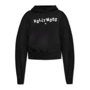 Sweatshirt met logo Amiri , Black , Dames