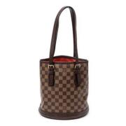 Pre-owned Canvas louis-vuitton-bags Louis Vuitton Vintage , Brown , Da...