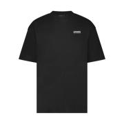 Zwarte Tee Feras Stijlvol Shirt Aeden , Black , Heren