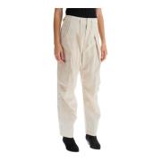 Cargo Broek voor Stijlvol Comfort Isabel Marant Étoile , Beige , Dames