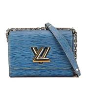 Pre-owned Denim louis-vuitton-bags Louis Vuitton Vintage , Blue , Dame...