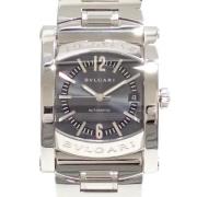 Pre-owned Stainless Steel watches Bvlgari Vintage , Gray , Heren