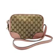 Pre-owned Canvas gucci-bags Gucci Vintage , Brown , Dames