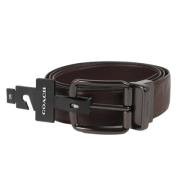 Pre-owned Leather belts Coach Pre-owned , Brown , Heren