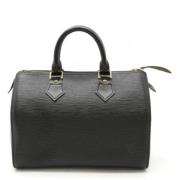 Pre-owned Leather louis-vuitton-bags Louis Vuitton Vintage , Black , D...