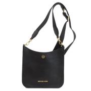 Pre-owned Leather shoulder-bags Michael Kors Pre-owned , Black , Dames