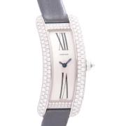 Pre-owned Metal watches Cartier Vintage , Gray , Dames