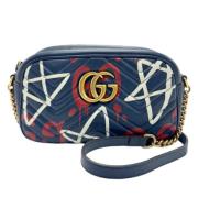 Pre-owned Leather gucci-bags Gucci Vintage , Multicolor , Dames