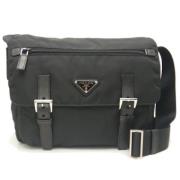 Pre-owned Nylon prada-bags Prada Vintage , Black , Dames