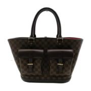 Pre-owned Canvas louis-vuitton-bags Louis Vuitton Vintage , Brown , Da...