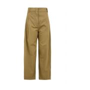 Khaki Broek voor Vrouwen Aspesi , Green , Dames