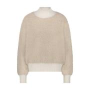 Essy Pullover Nukus , Beige , Dames