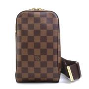 Pre-owned Canvas louis-vuitton-bags Louis Vuitton Vintage , Brown , Da...