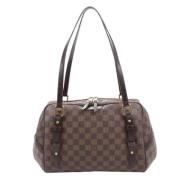 Pre-owned Leather handbags Louis Vuitton Vintage , Brown , Dames