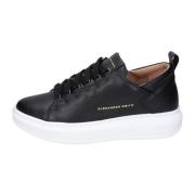 Leren Heren Sneakers Alexander Smith , Black , Heren