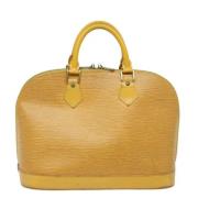 Pre-owned Leather louis-vuitton-bags Louis Vuitton Vintage , Yellow , ...