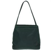 Pre-owned Fabric totes Prada Vintage , Green , Dames