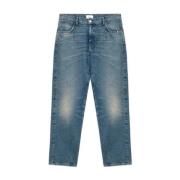 Blauwe Jeans James Real Weared Amish , Blue , Heren