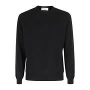 Kasjmier Hals Trui Filippo De Laurentiis , Black , Heren