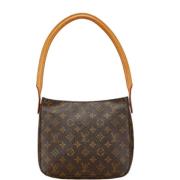 Pre-owned Canvas louis-vuitton-bags Louis Vuitton Vintage , Brown , Da...