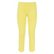 Elegante Broek voor Vrouwen Fisico , Yellow , Dames