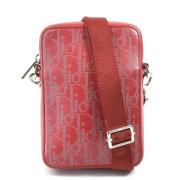 Pre-owned Leather dior-bags Dior Vintage , Red , Dames