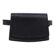 Pre-owned Leather louis-vuitton-bags Louis Vuitton Vintage , Black , D...