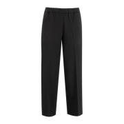 Comfortabele Jersey Joggingbroek Fabiana Filippi , Black , Dames