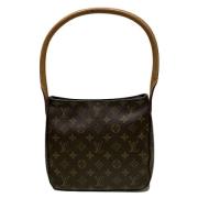 Pre-owned Canvas louis-vuitton-bags Louis Vuitton Vintage , Brown , Da...