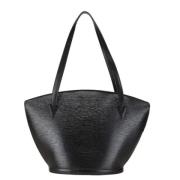 Pre-owned Leather louis-vuitton-bags Louis Vuitton Vintage , Black , D...