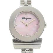 Pre-owned Stainless Steel watches Salvatore Ferragamo Pre-owned , Gray...