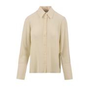 Crème Shirts voor Stijlvolle Kleding Attic and Barn , Beige , Dames