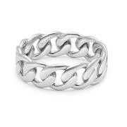 Chain Ring in Silver Nialaya , Gray , Dames