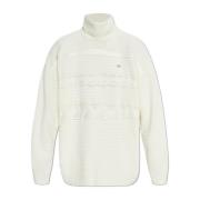 Turtleneck met logo Adidas Originals , White , Dames