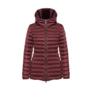 Bordeaux Iridescent Donsjas Aw24 Colmar , Red , Dames