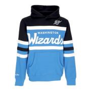 NBA Head Coach Hoodie Washington Wizards Mitchell & Ness , Blue , Here...