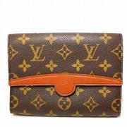 Pre-owned Canvas clutches Louis Vuitton Vintage , Brown , Dames