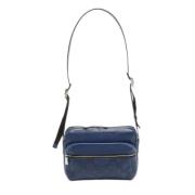 Pre-owned Fabric louis-vuitton-bags Louis Vuitton Vintage , Blue , Dam...