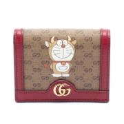 Pre-owned Coated canvas wallets Gucci Vintage , Brown , Dames