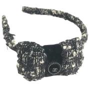 Pre-owned Fabric hair-accessories Chanel Vintage , Black , Dames