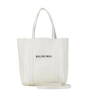 Pre-owned Leather balenciaga-bags Balenciaga Vintage , White , Dames